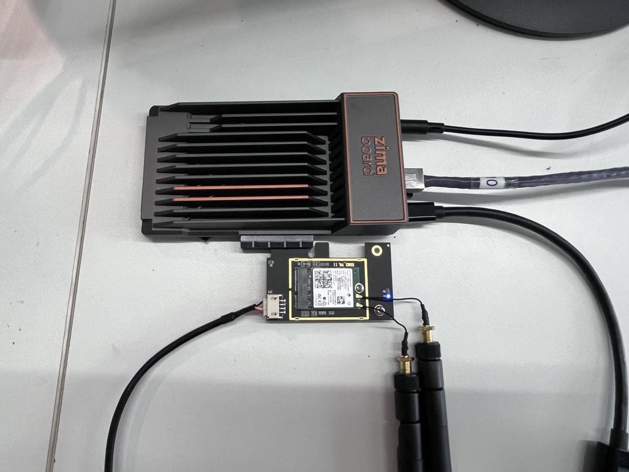 Use AX210 network card on ZimaBoard to realize wireless connection