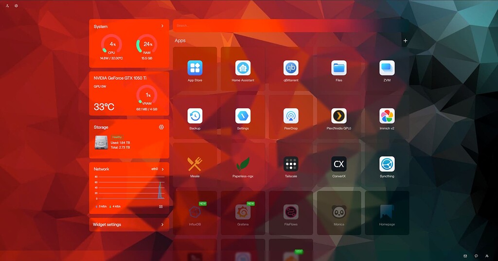System setting/widgets - graphical issue - Insight & Feedback ...