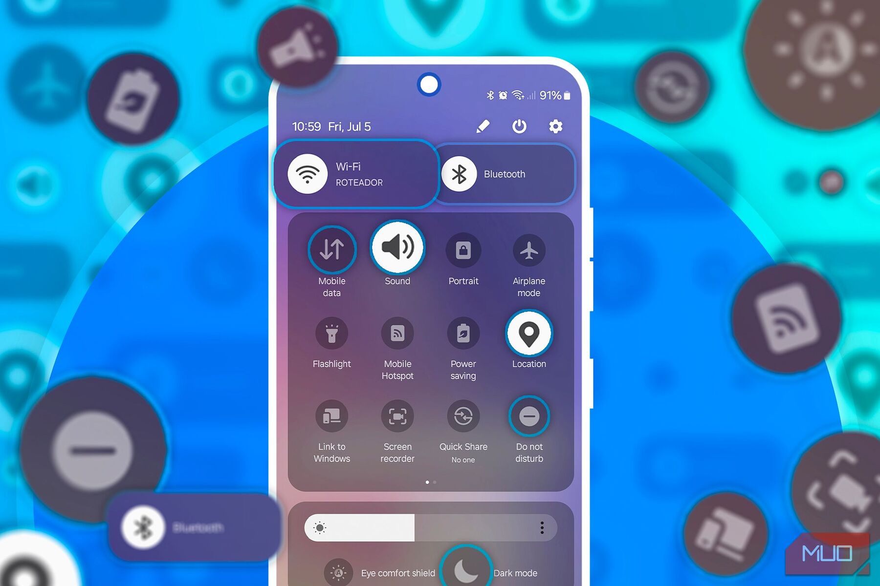 android-status-bar-icons that can be customized any way